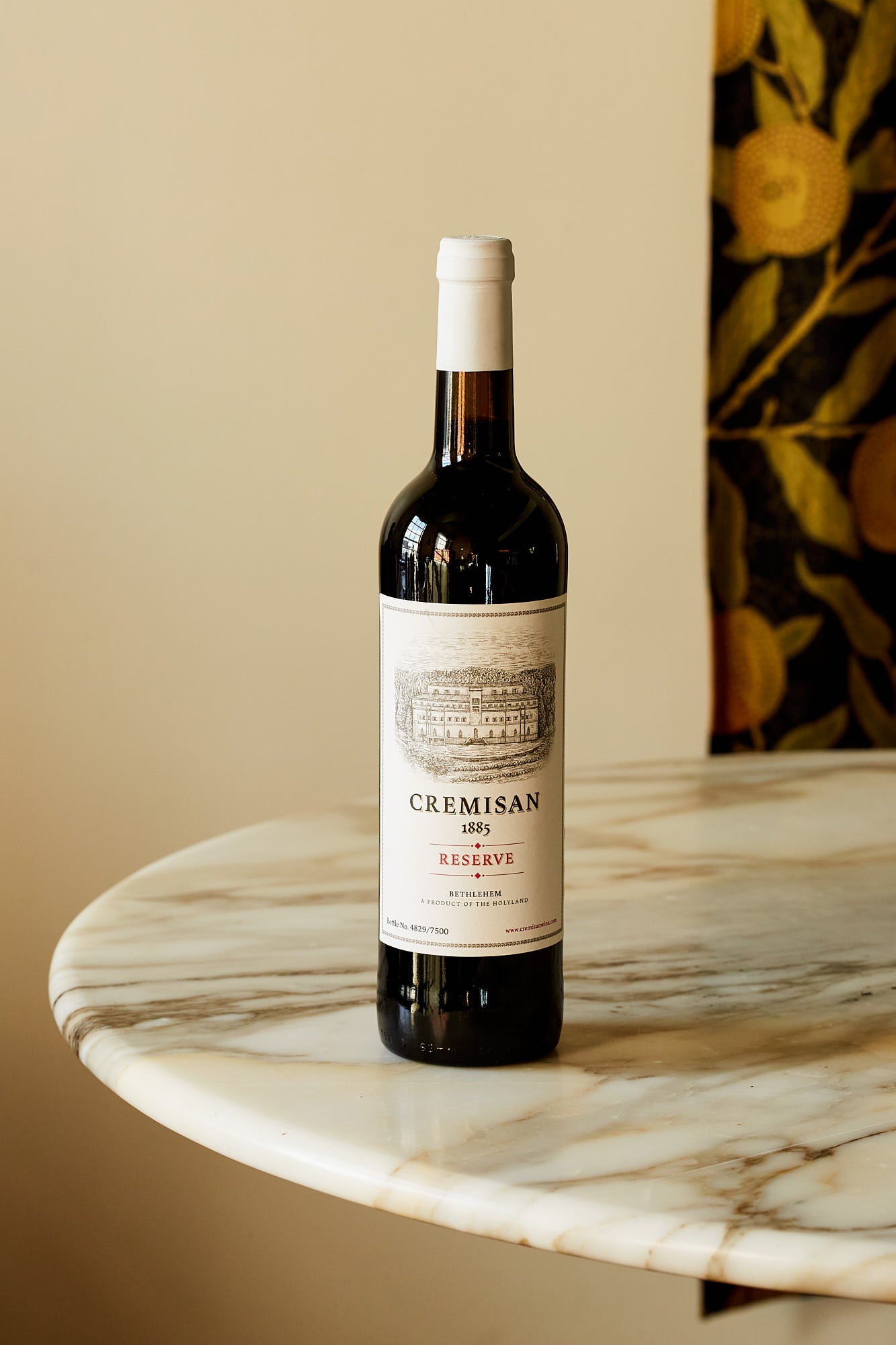 Cremisan Winery Reserve Beit Jala 2018 bottle