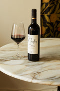 Taybeh Winery Bitouni Taybeh 2021 bottle and glass