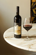 Jascala Winery Cabernet Sauvignon Reserve Galilee Highlands 2014 bottle and glass