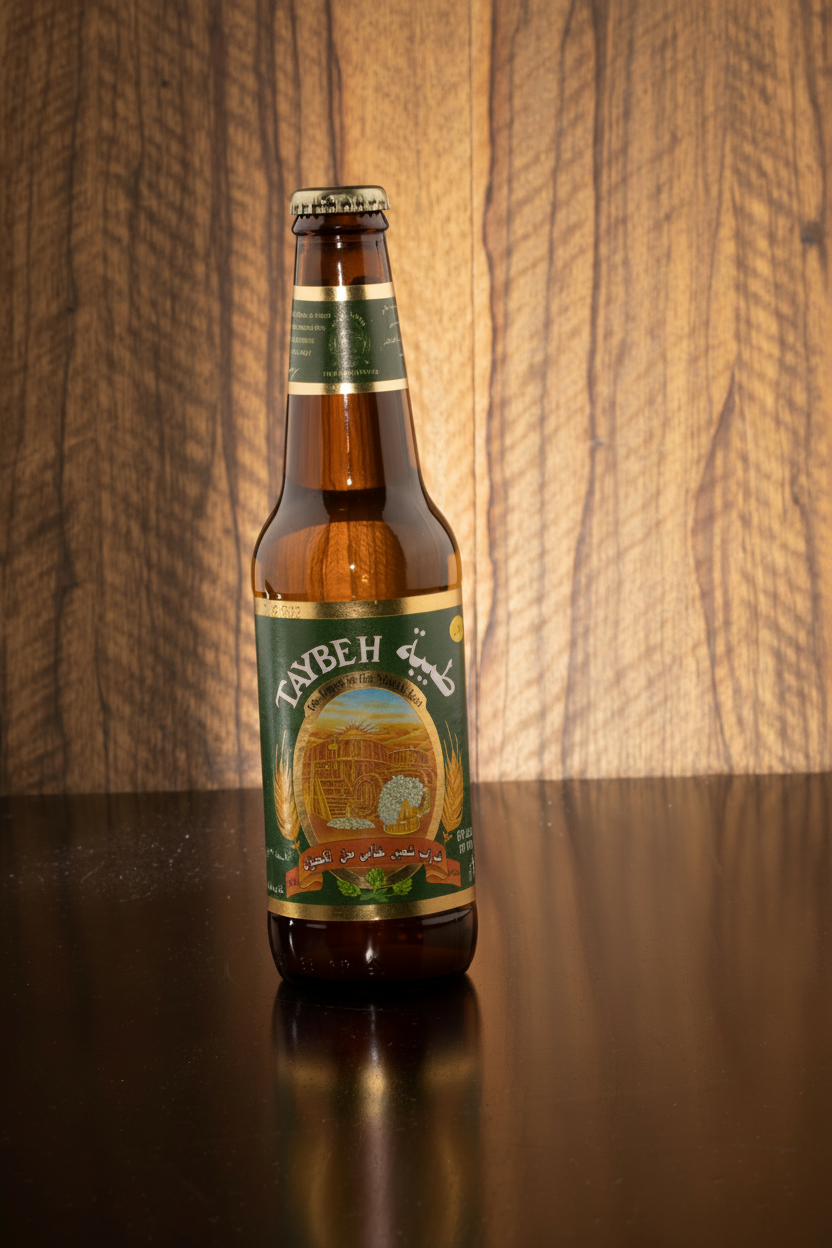 Taybeh Non-Alcoholic Beer bottle