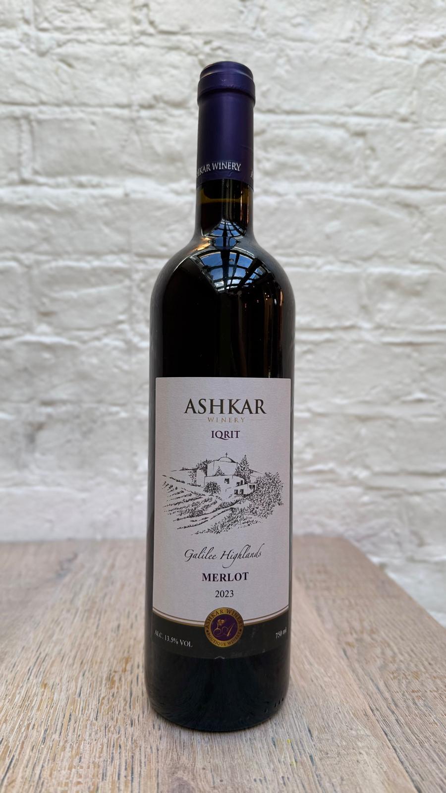 Ashkar Winery – Merlot Galilee Highlands 2023